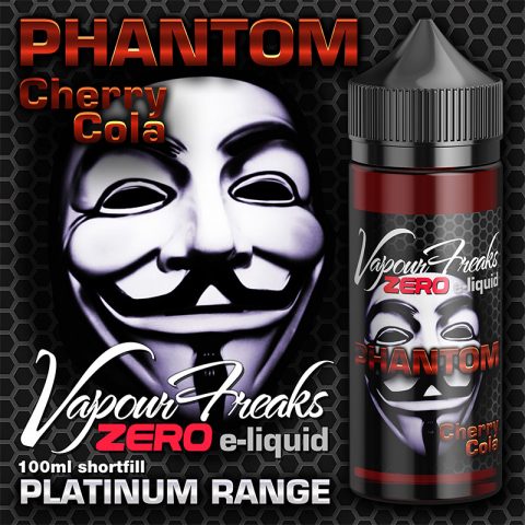 Phantom - Vapour Freaks Zero - 100ml - cherry cola