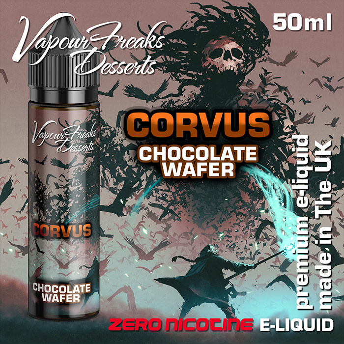 Corvus - Vapour Freaks Desserts - chocolate wafer