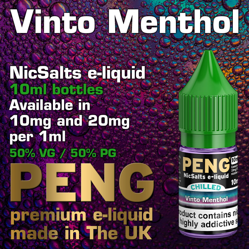 Peng NicSalts e-liquids