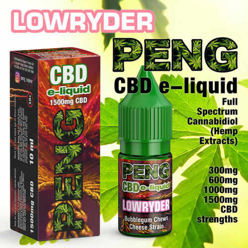 Lowryder - PENG CBD e-liquid