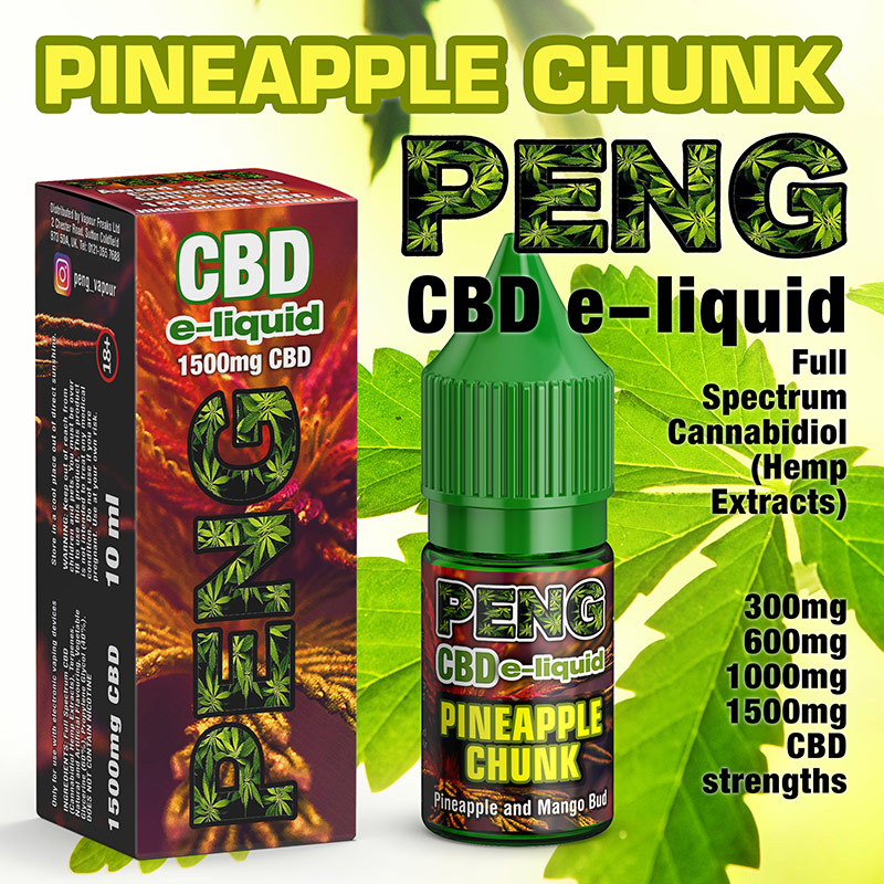 Pineapple Chunk - PENG CBD e-liquid