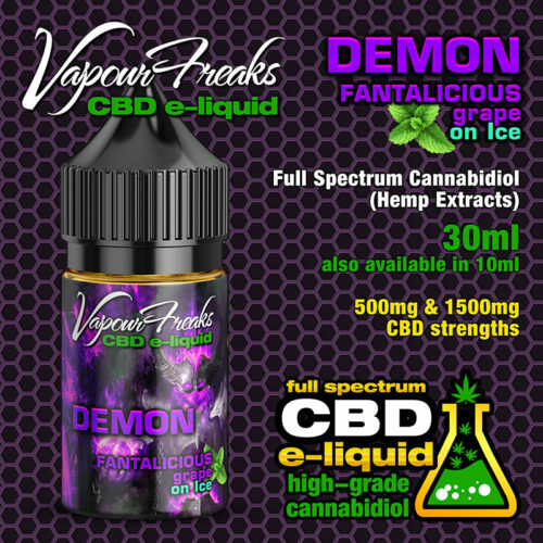Demon - Vapour Freaks CBD e-liquid 30ml