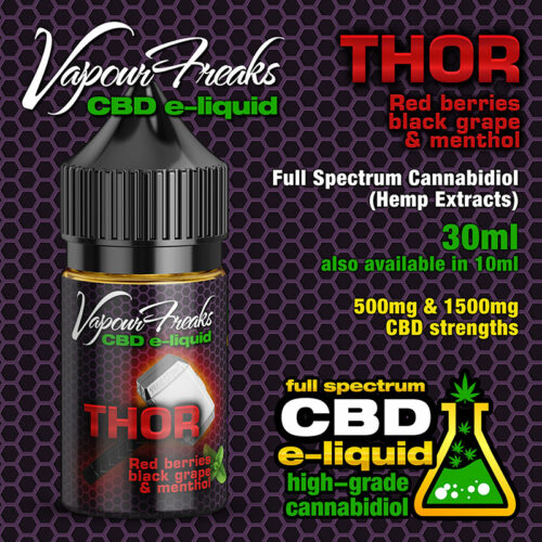 Thor - Vapour Freaks CBD e-liquid 30ml