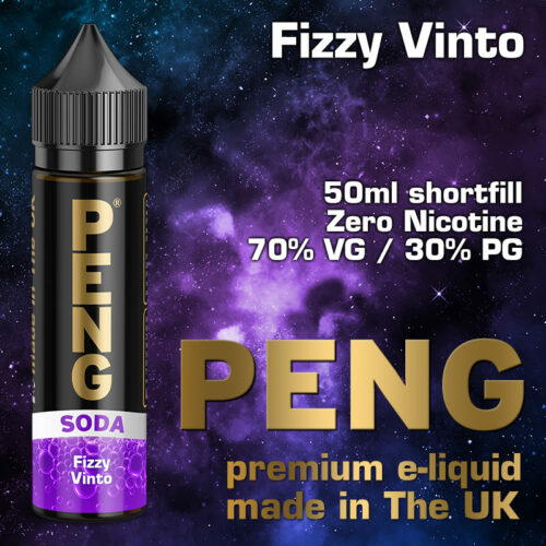 Fizzy Vinto - PENG e-liquid - 70% VG - 50ml