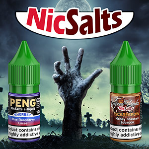 NicSalt e-liquids