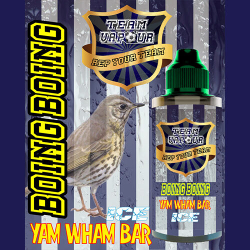 Boing Boing Yam Wham Bar Ice - Team Vapour e-liquid - 70% VG - 100ml