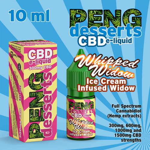 Whipped Widow - PENG Desserts CBD e-liquid
