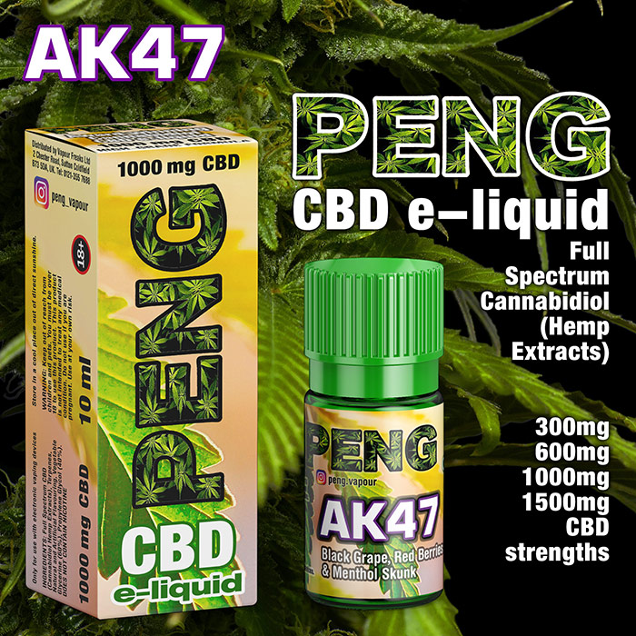 AK47 - PENG CBD e-liquid