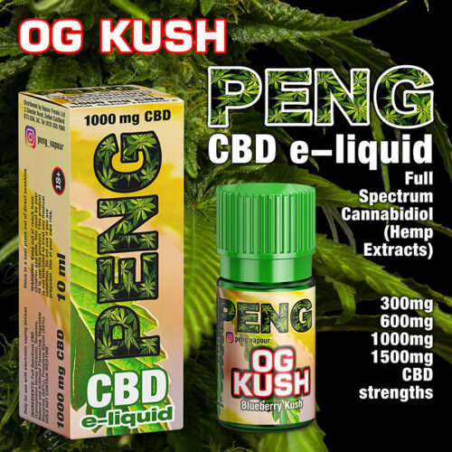 OG Kush - PENG CBD e-liquid
