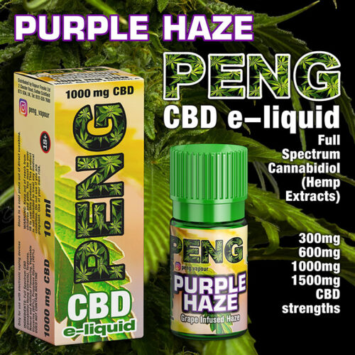 Purple Haze - PENG CBD e-liquid