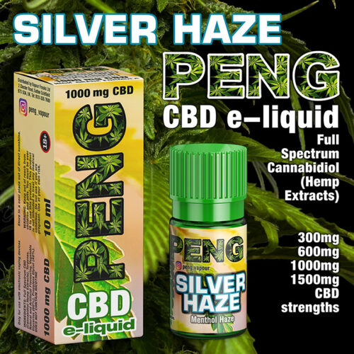 Silver Haze - PENG CBD e-liquid