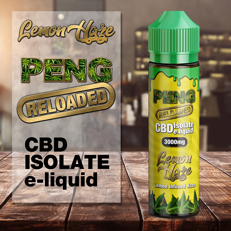 Lemon Haze - Peng Reloaded CBD isolate e-liquid 60ml